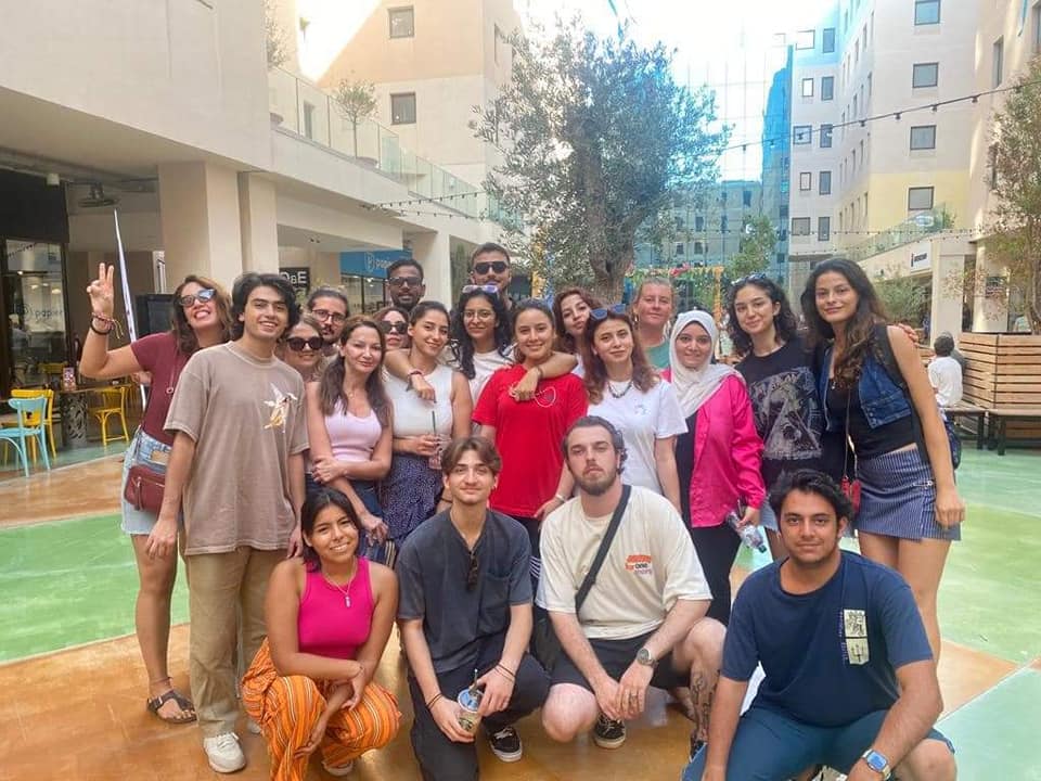 France Culture Connection group photo of Volontering project in Malta